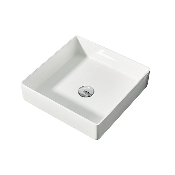 White Bathroom Vessel Sink